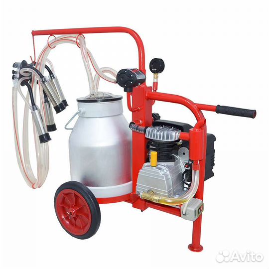 Доильный аппарат (Попарное доение)