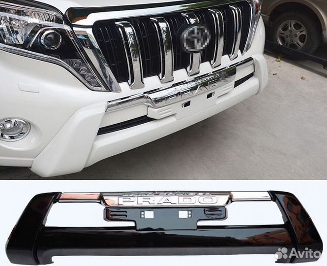 Prado 150 13-17 Накладка на передний бампер B1EK7
