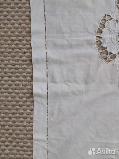 Салфетка дорожка винтажная ручное кружево ришелье