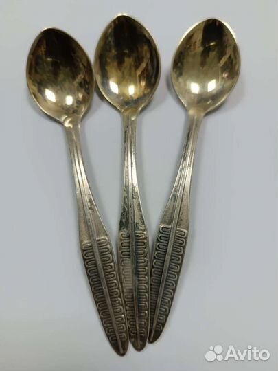 Ложечки кофейные серебро 916 пр