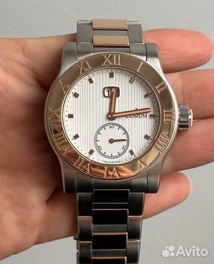 Часы Золото Сталь Corum