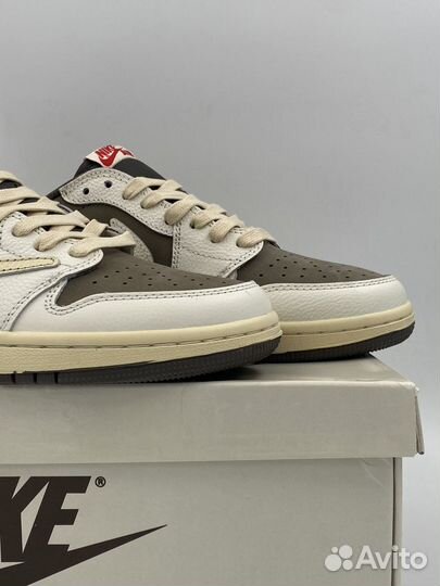 Кроссовки Nike Air Jordan 1 Low Travis Scott “Reve