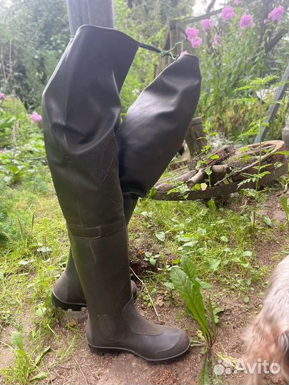 Резиновые сапоги для рыбалки 44 р