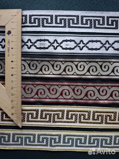 Жаккардовая тесьма Узел счастья