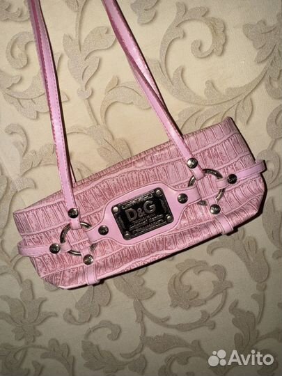 Сумка розовая винтаж