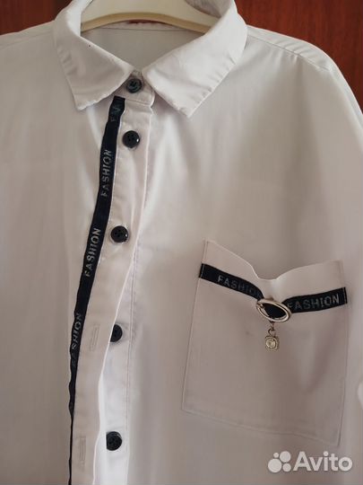 Школьная блузка для девочки