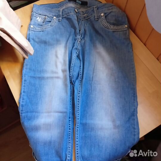 Бриджи джинсовые 50 р