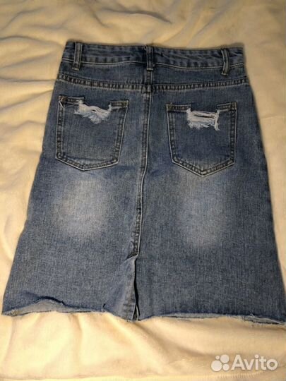 Юбка джинсовая новая