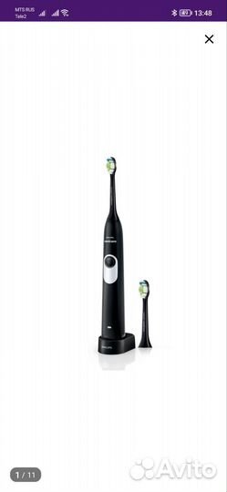 Электрическая зубная щетка philips sonicare 2