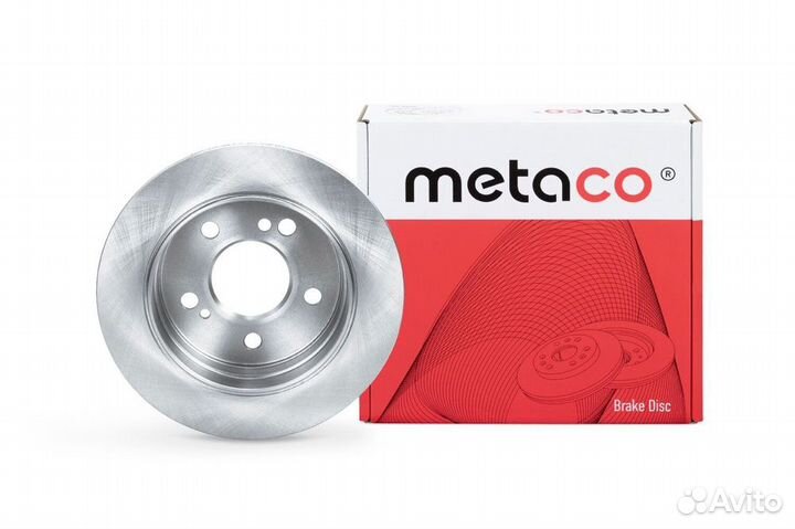 Metaco 3060-051 Диск тормозной задний MB W202 1.8