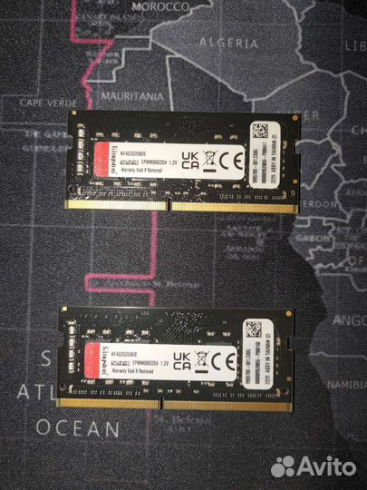 Kingston fury impact DDR 4 8*2гб