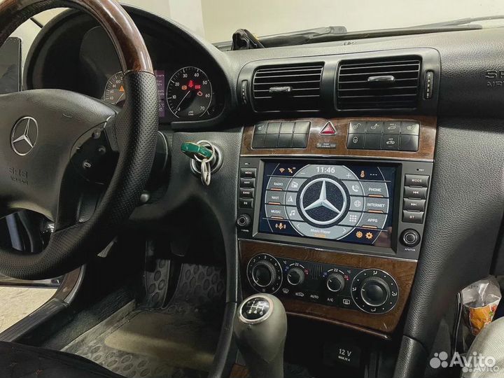 Магнитола Mercedes W203 C-class