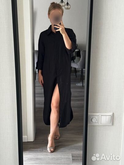 Льняное платье Lime