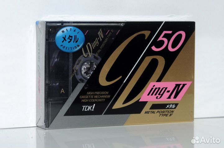 Аудиокассеты TDK CDing-IV 50 japan market (4827)