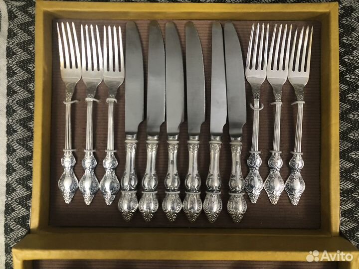 Столовый набор мельхиор СССР