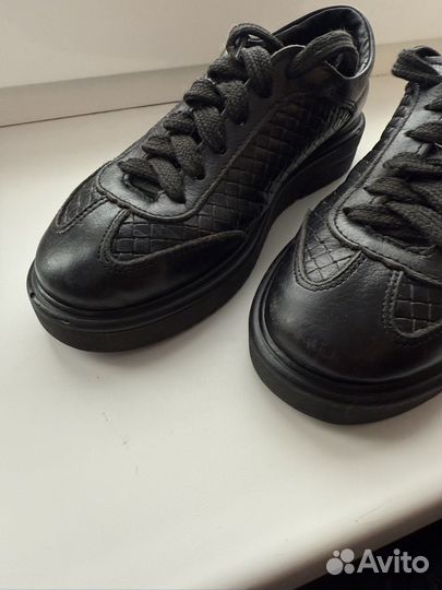 Туфли школьные, натуральная кожа, 30 размер