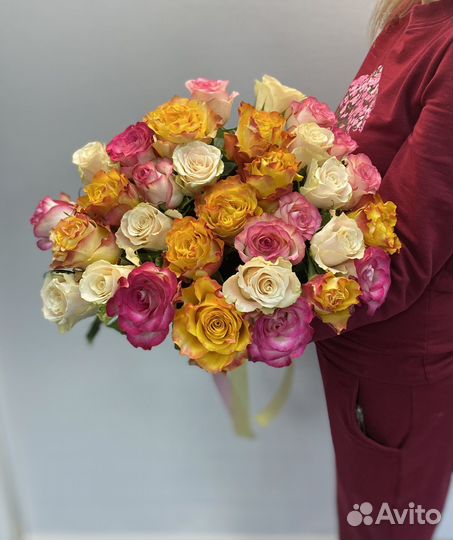 Цветы/букет роз