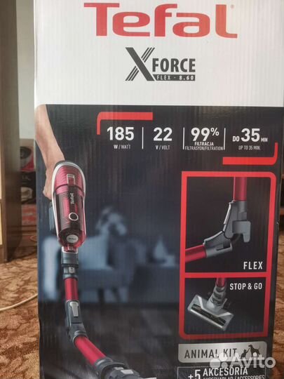 Ручной пылесос tefal xforce