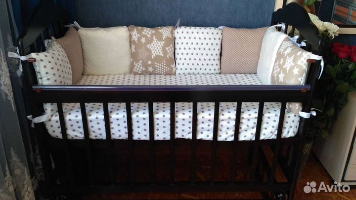 Бортики в кроватку
