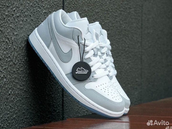 Кроссовки Air Jordan 1 Low OG Wolf Grey