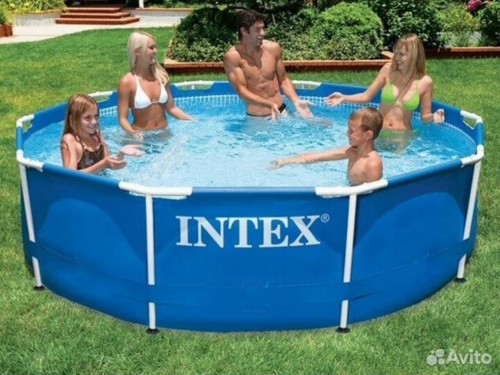 Бассейн каркасный Intex Metal Frame 305х76см 28200