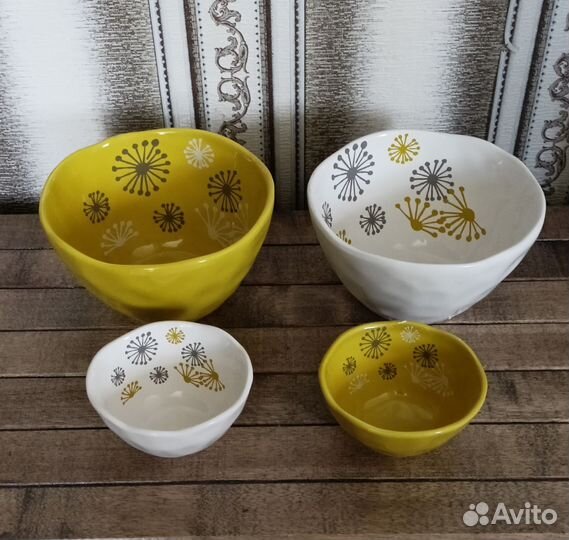 Набор керамических салатников