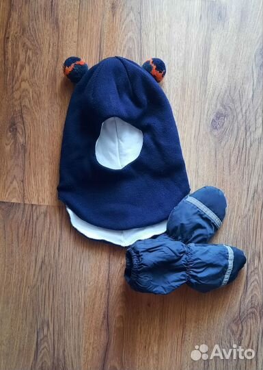 Шапка, шарф, манишка,шлем, краги