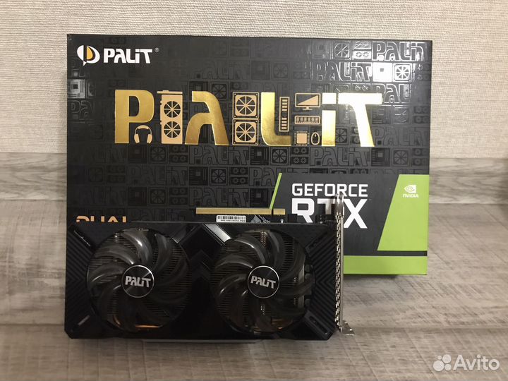 Видеокарта palit GeForce RTX 2060 Dual 6gb