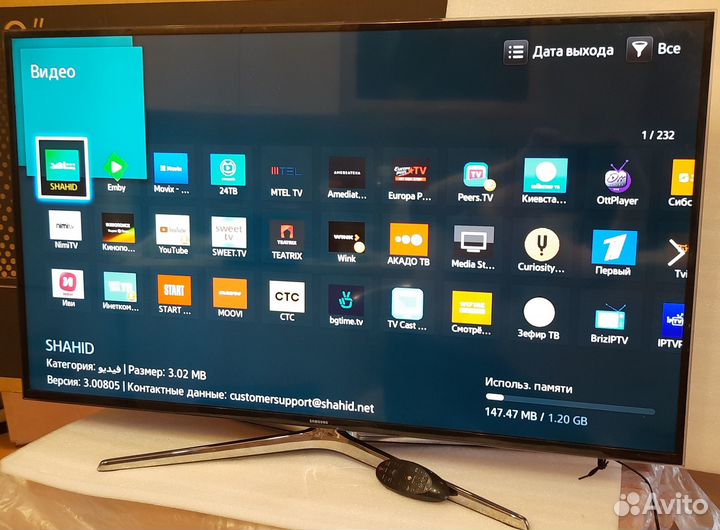 Телевизор Samsung SMART TV 125см