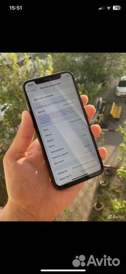 iPhone X, 256 ГБ