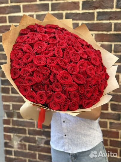 Букеты из 101, 51,розы