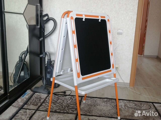 Доска мольберт магнитная двусторонняя