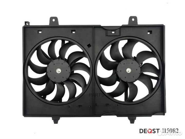 Deqst 115082 Электорвентилятор nissan X-trail (T31