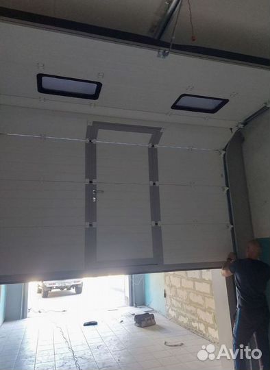 Автоматические ворота с монтажом