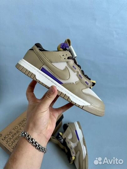 Кроссовки Nike Air Dunk Jumbo mushroom