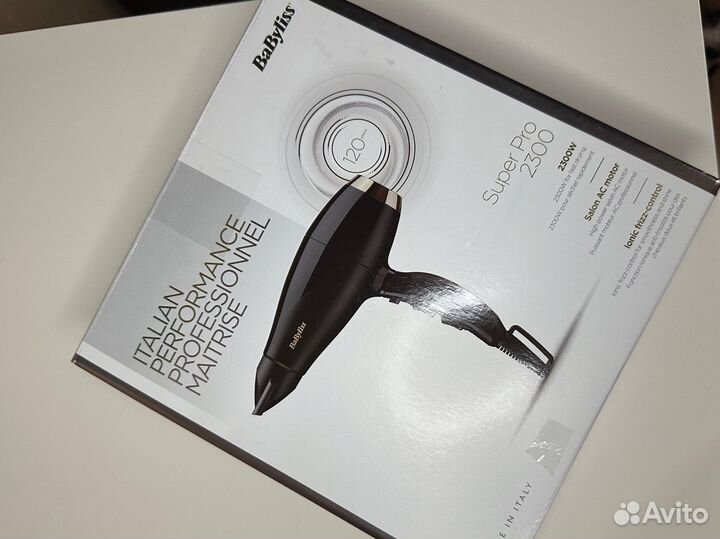 Фен babyliss 2300 super pro