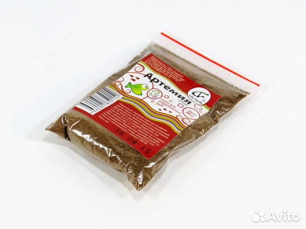 Артемия цисты - живой корм для рыбок