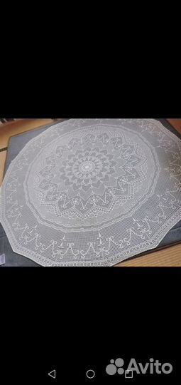 Скатерть крючком