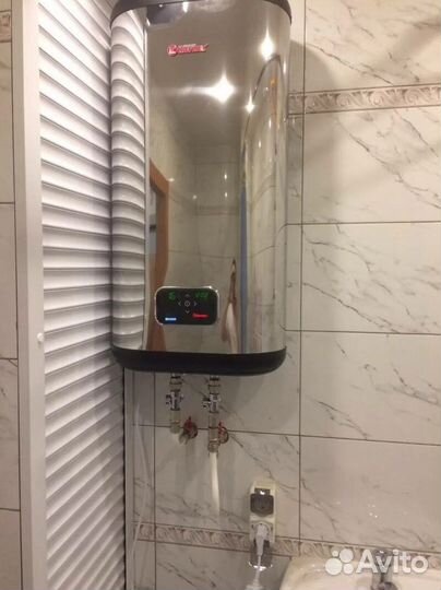 Установка бойлера водонагревателя.Котлов