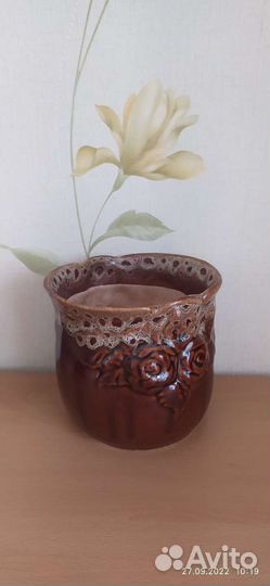 Цветочные горшки бу