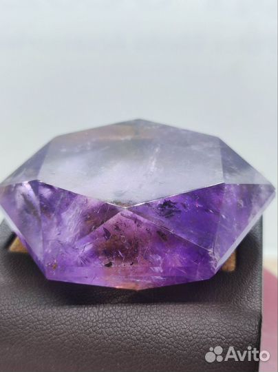 Аметрин ограненный камень сувенир