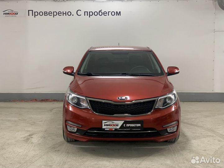 Kia Rio 1.6 AT, 2016, 128 015 км