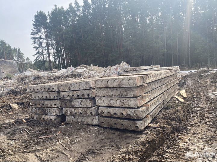 Плиты перекрытия бу