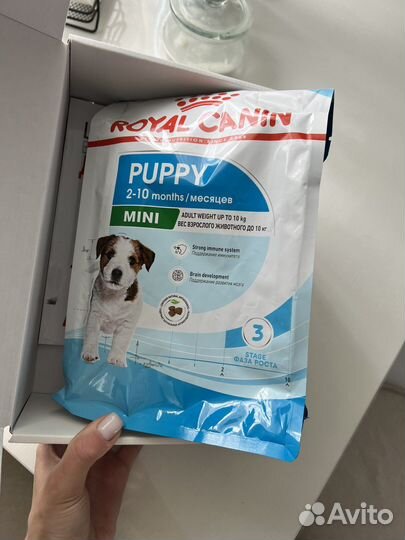 Корм для щенков роял канин 800гр