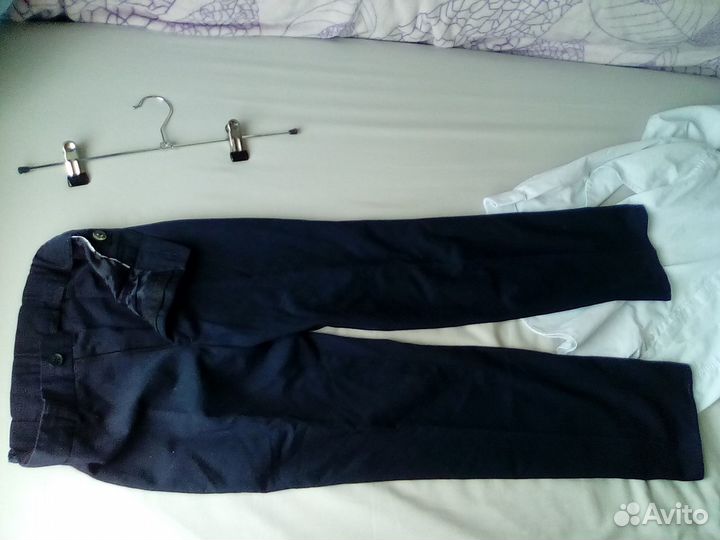 В школу рубашки брюки костюм 9-10 лет мальчику