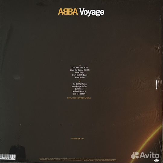 Abba – Voyage (Европа 2021г.)