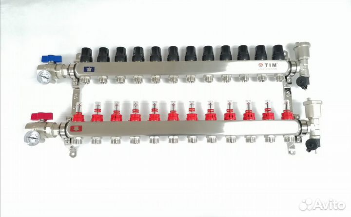 Коллекторная группа с расходомерами 1