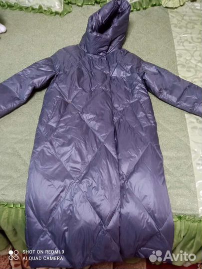 Пуховик женский длинный 46 48