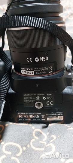 Зеркальный фотоаппарат sony alfa 450