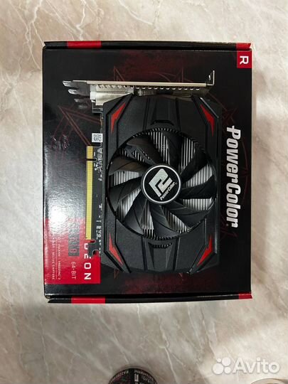 Видеокарта rx 550 2gb